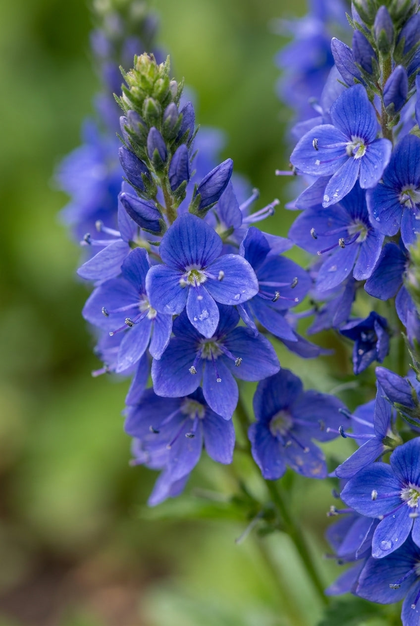 Veronica austriaca 'Kapitän' bloem