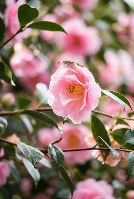 Neillia rubiflora meerstammig / struik bloem