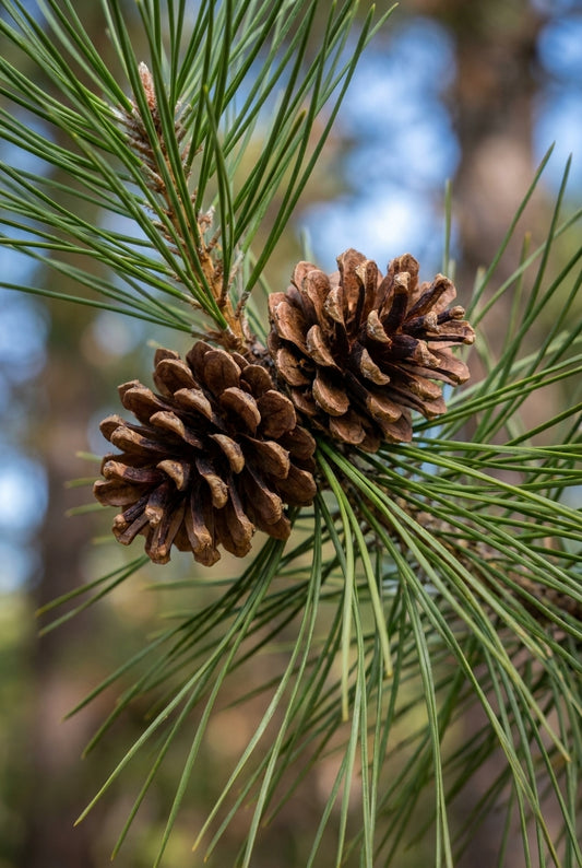 Pinus thunbergii Tuinplanten kegel