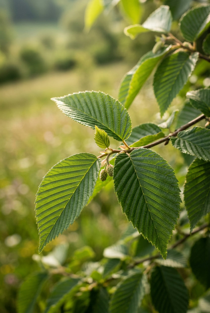 Sorbus alnifolia Tuinplanten blad