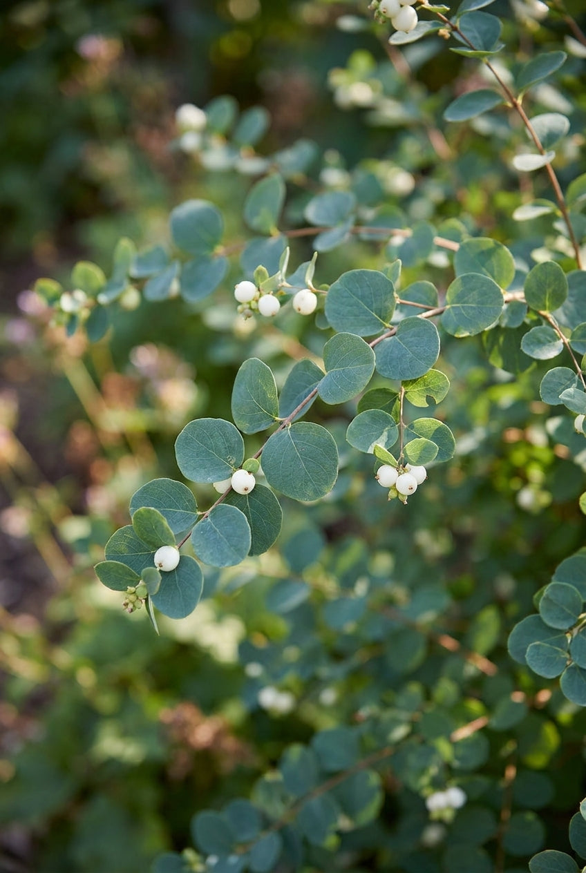 Symphoricarpos albus haagplant blad