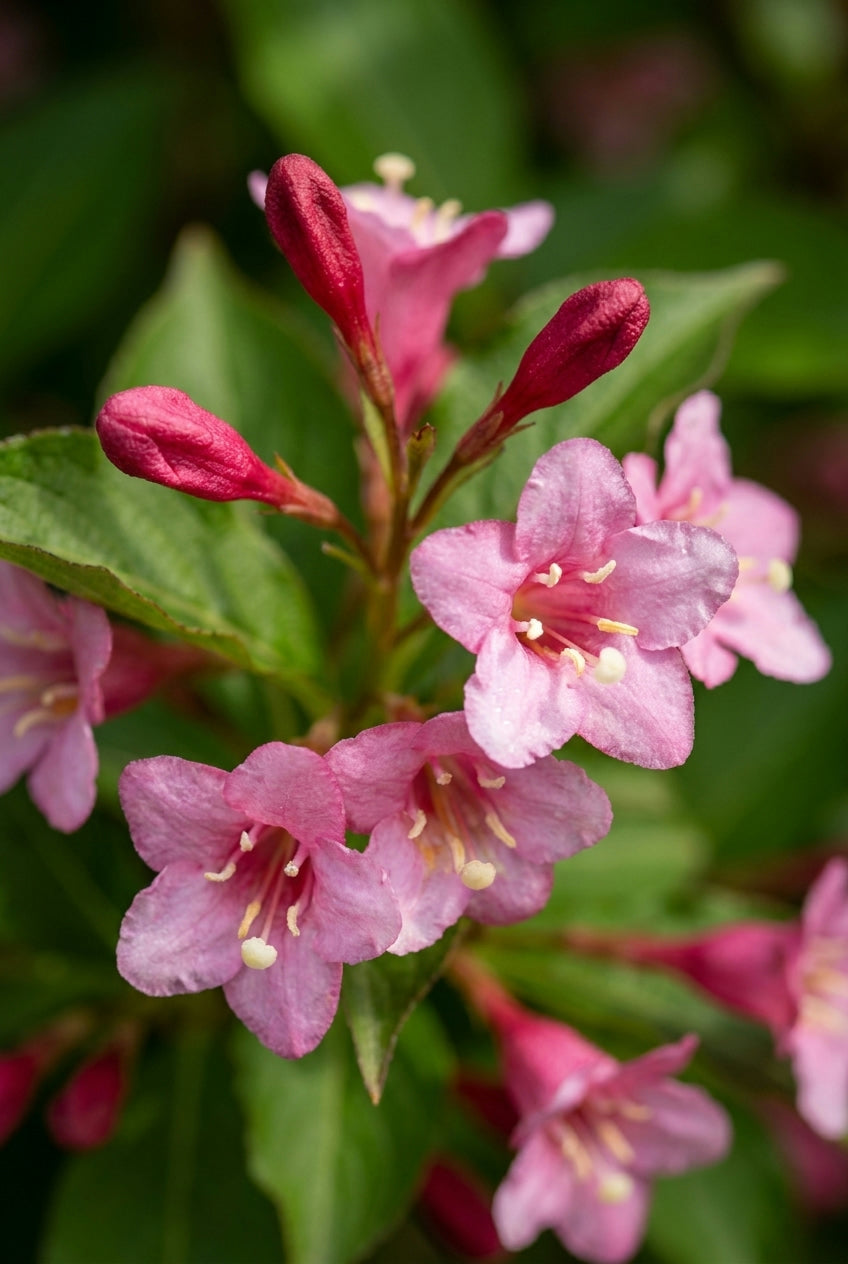 Weigela 'Slingco1' haagplant bloem