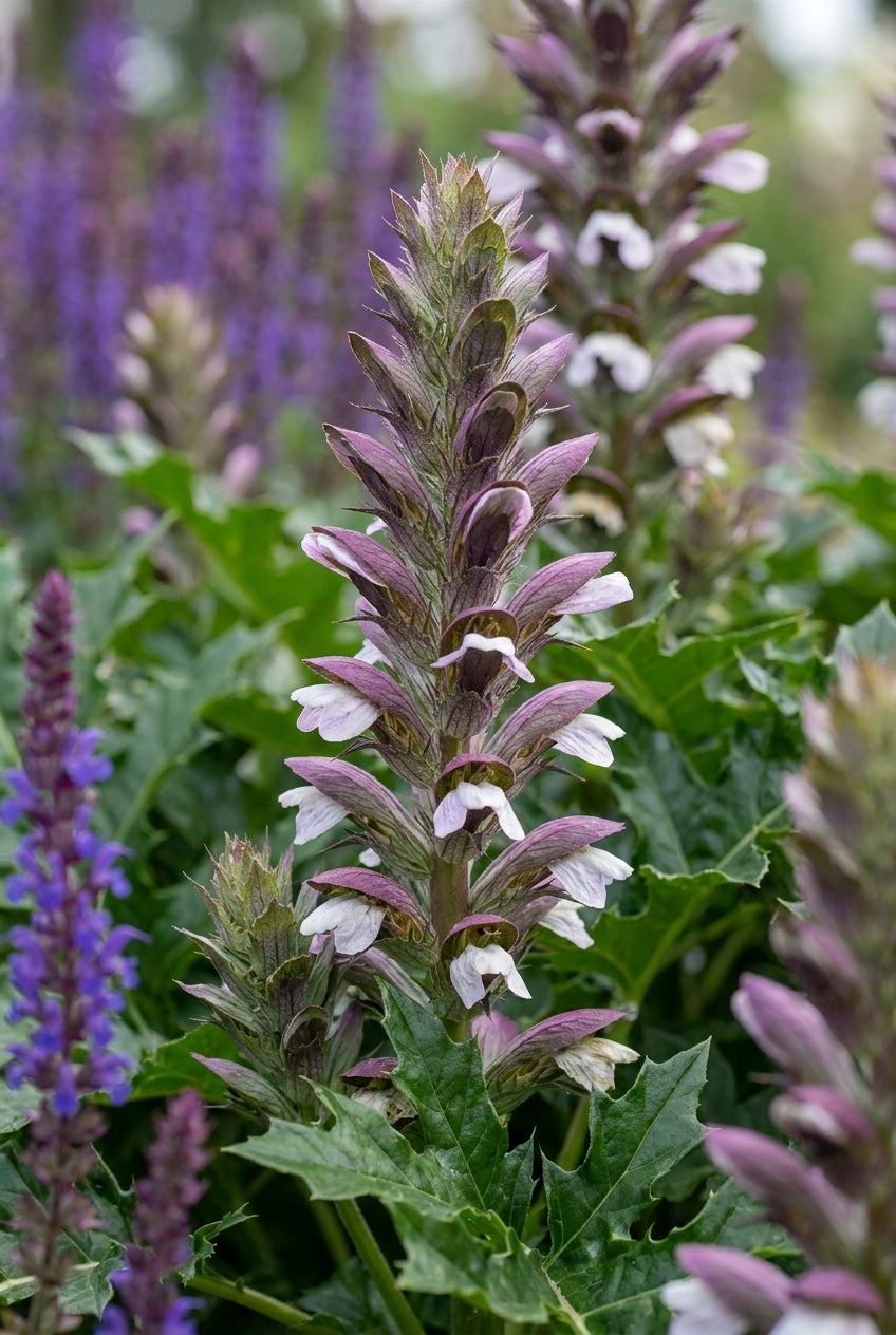 Acanthus spinosus 'Spinosissimus' bloem