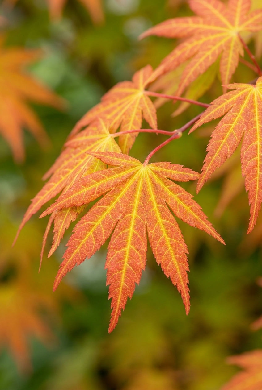 Acer shirasawanum 'Munn 001' solitair blad