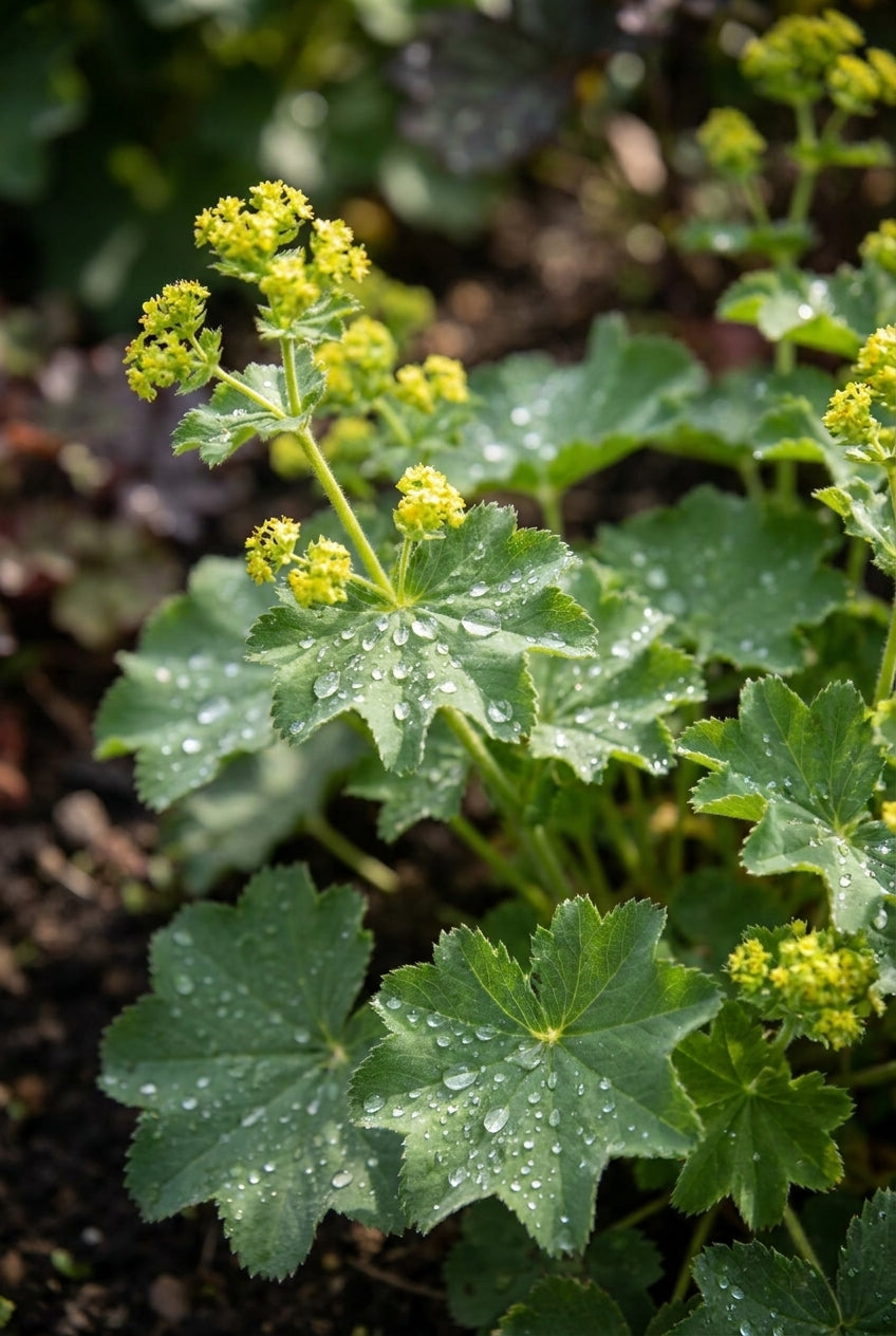 Alchemilla xanthochlora bloem
