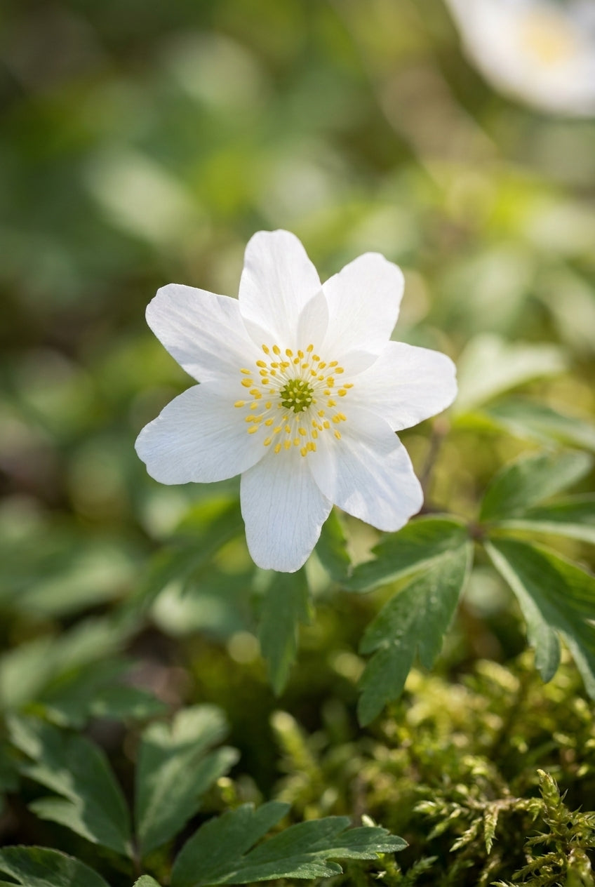 Anemone nemorosa 'Lychette' bloem