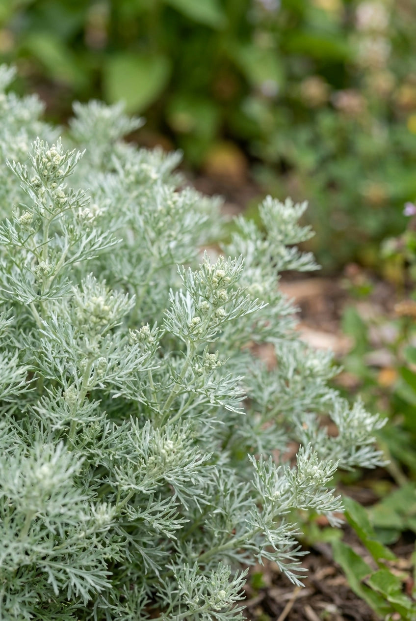 Artemisia 'Canescens' bloem