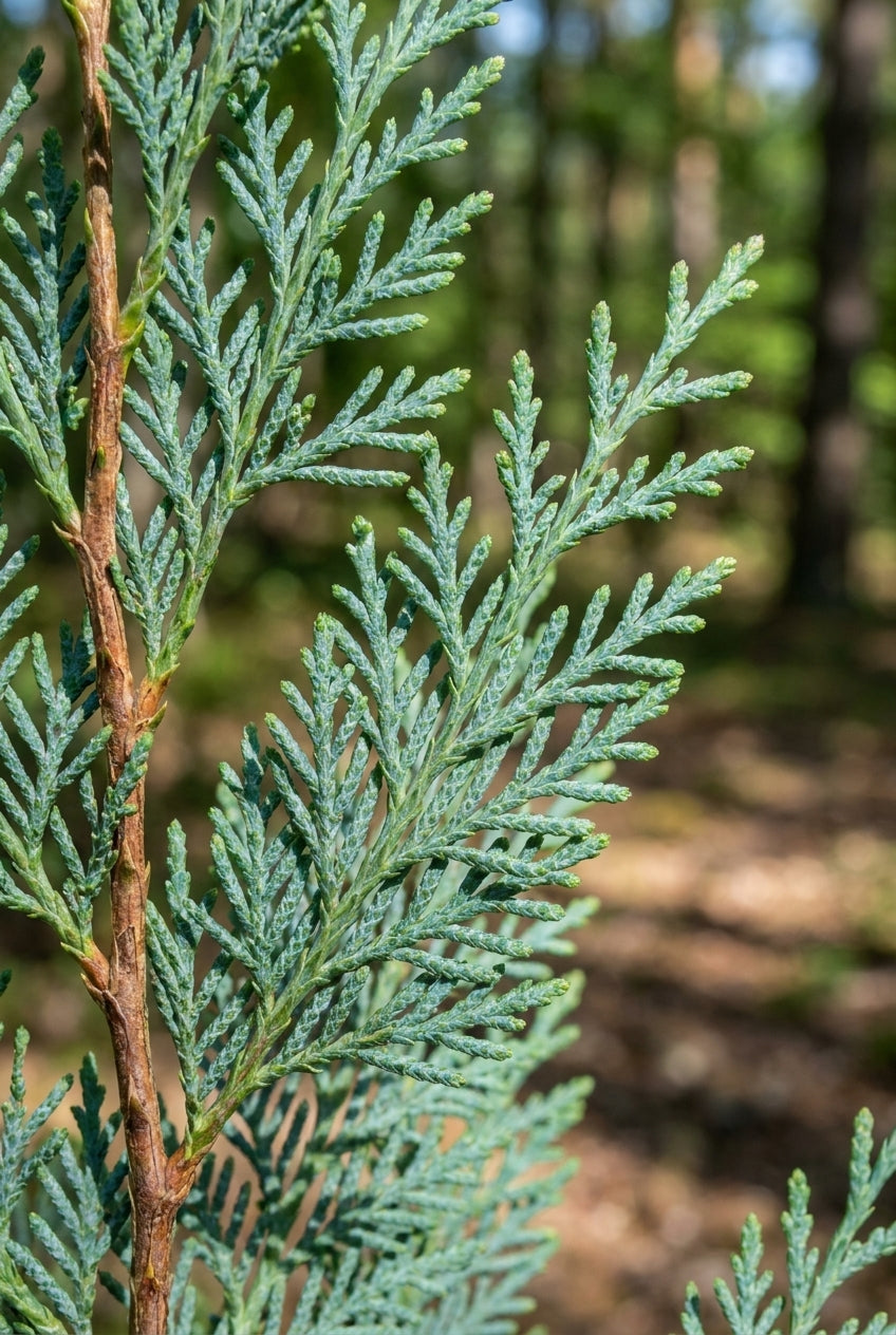 Chamaecyparis lawsoniana 'Columnaris' solitair twijg