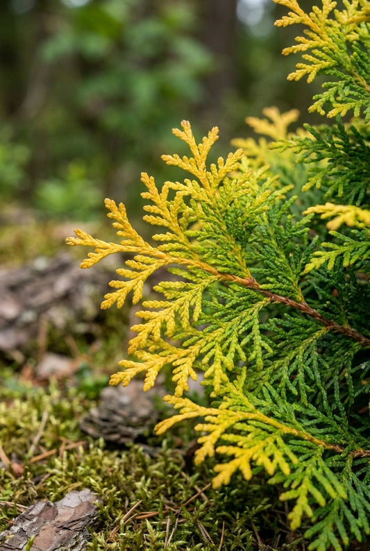 Chamaecyparis obtusa 'Melody' naald