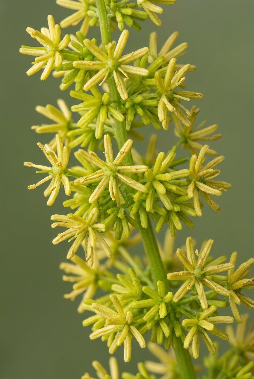 Datisca cannabina bloem