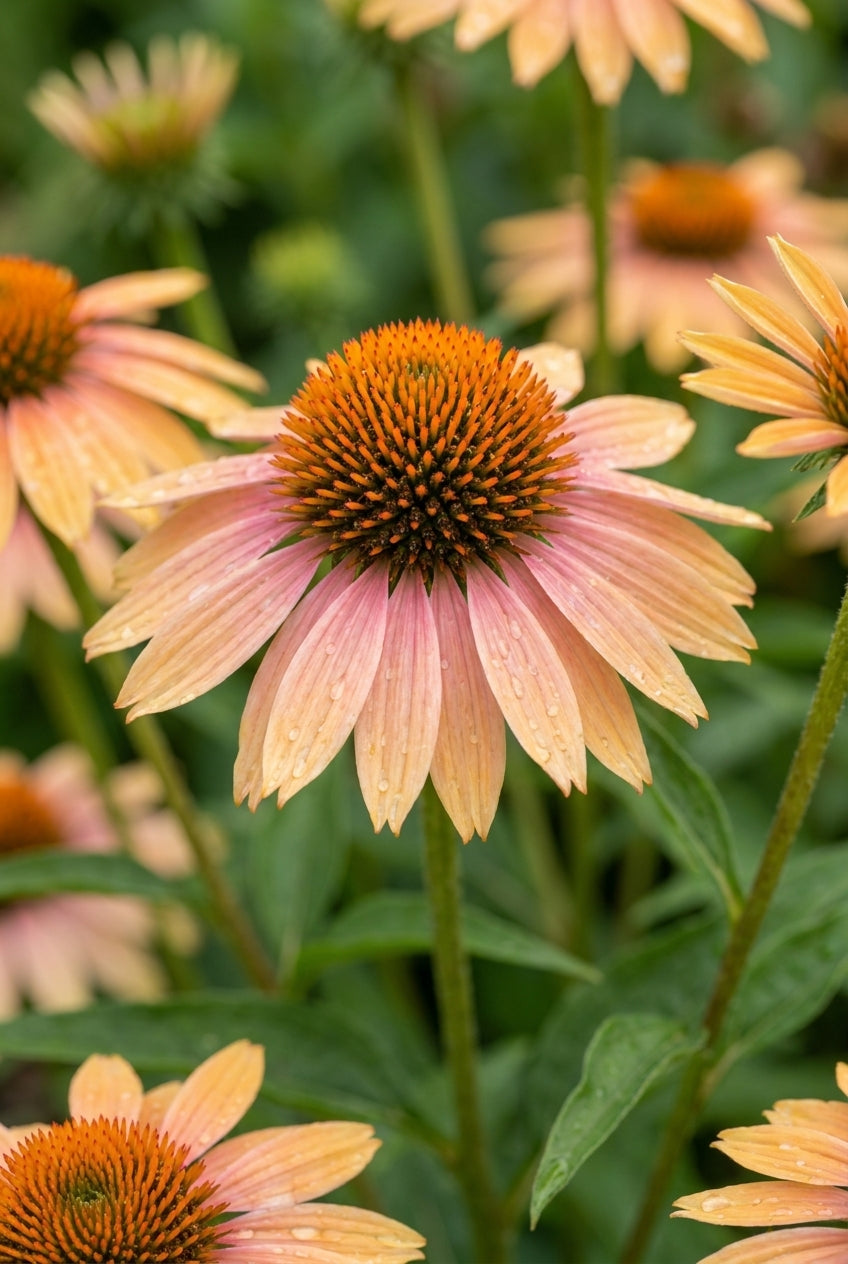 Echinacea purpurea 'Big Kahuna' bloemen