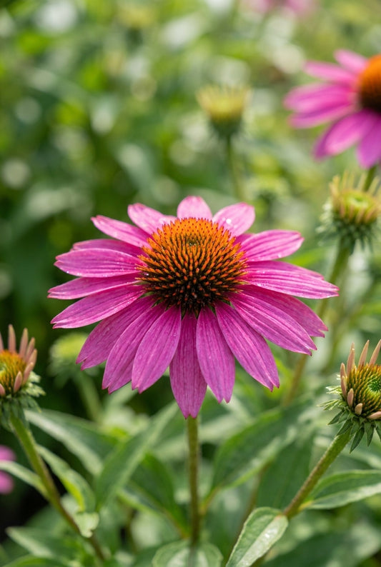 Echinacea purpurea 'JSROHO' bloem