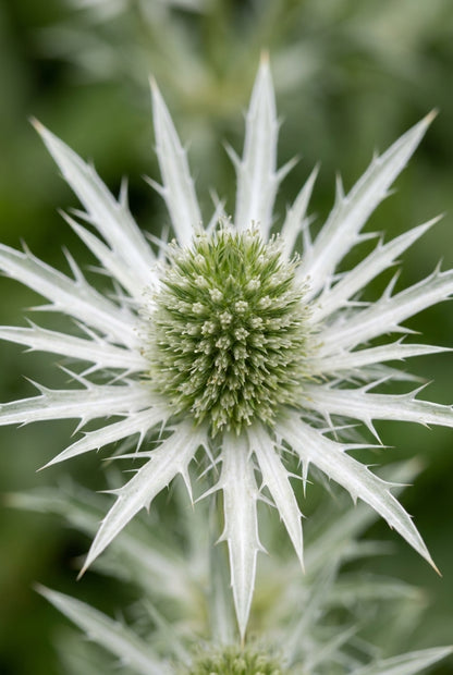 Eryngium bourgatii bloem