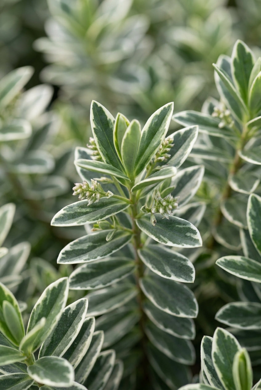 Euonymus japonicus 'Microphyllus' blad