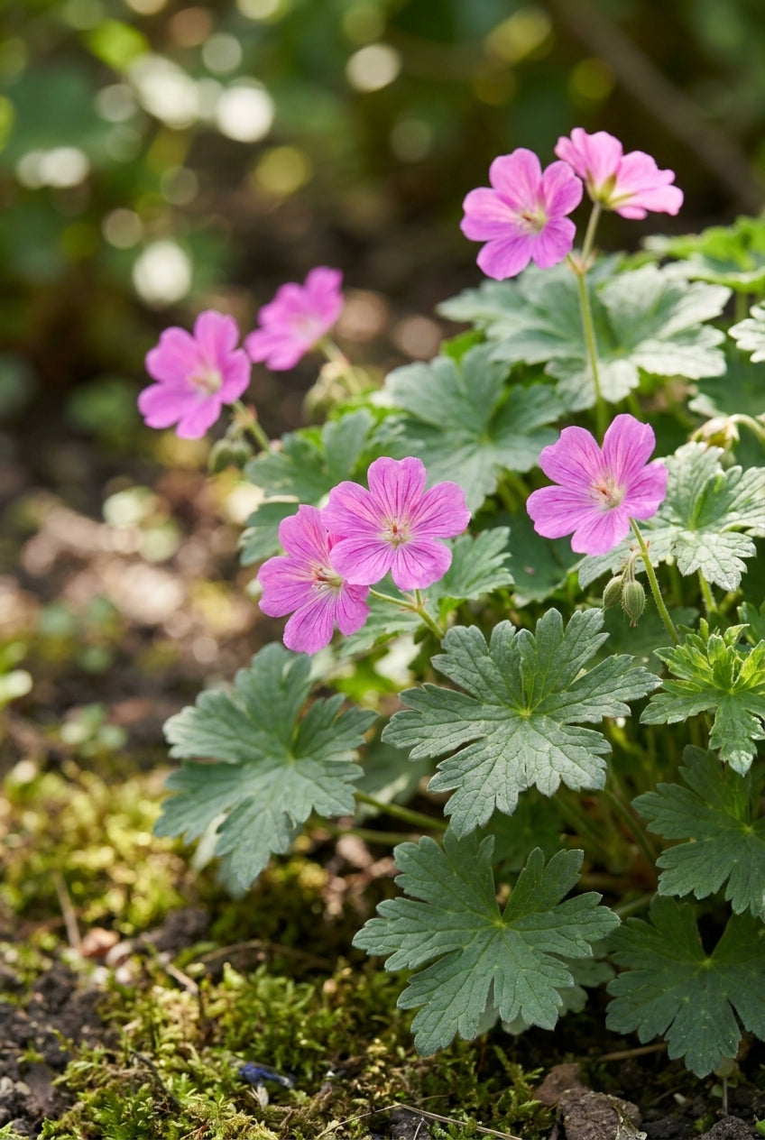 Geranium 'Lakwijk Star' bloemen