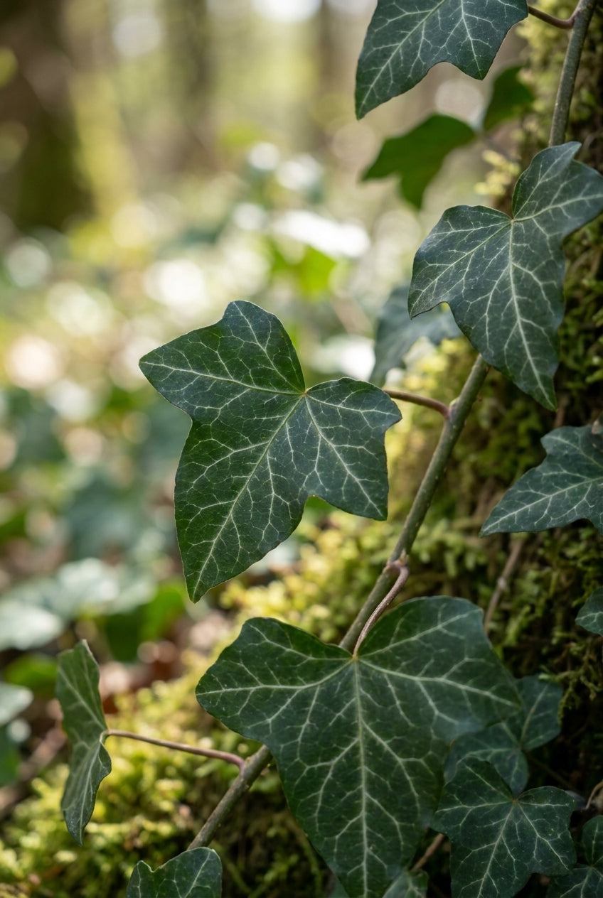 Hedera helix 'Plattensee' blad