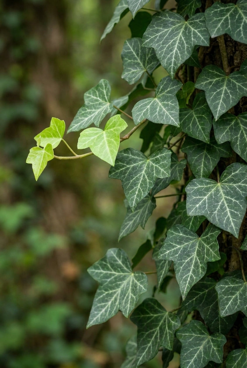 Hedera helix 'Plattensee' blad