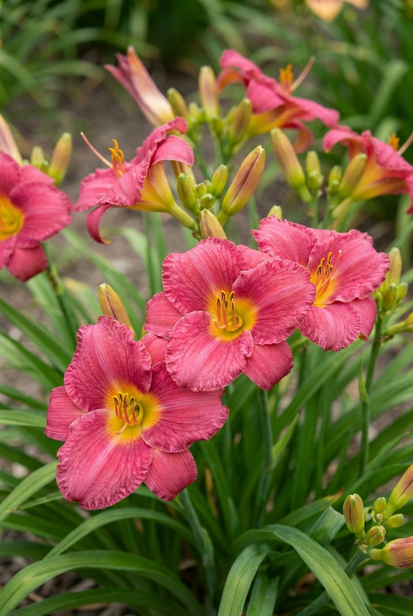Hemerocallis 'Emperor' blad