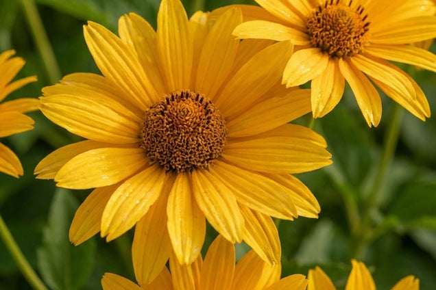 Heliopsis helianthoides 'Mars' bloem